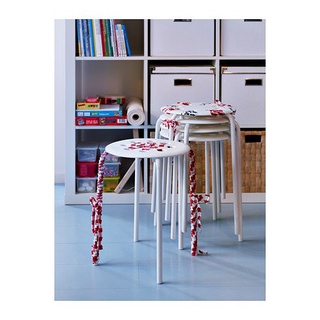 Ghế tròn trắng MARIUS IKEA
