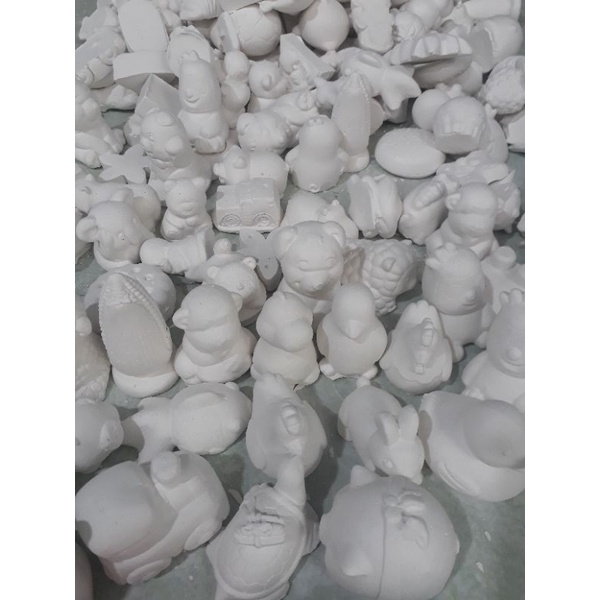 [ NHAT11 Giảm 10% ] 100 tượng tô  5 cm đủ mẫu (không kèm màu)