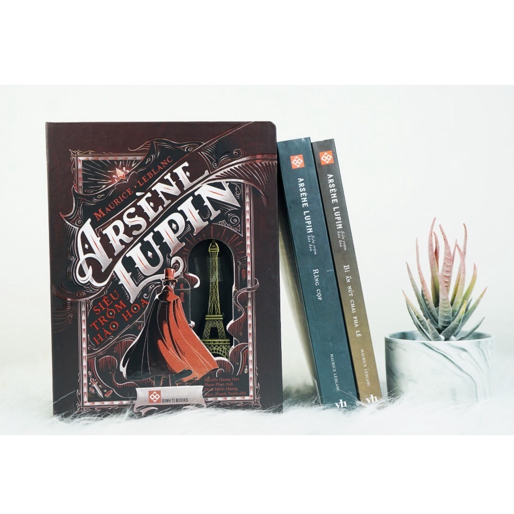 Sách - Hộp Sách Arsène Lupin - Siêu Trộm Hào Hoa