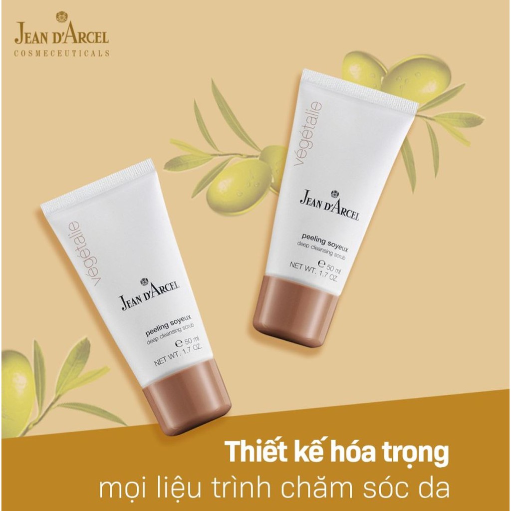 ✅[Siêu Cấp Chính Hãng] Kem dạng hạt làm sạch tế bào sừng Jean D’Arcel Deep Cleansing Scrub_50ml