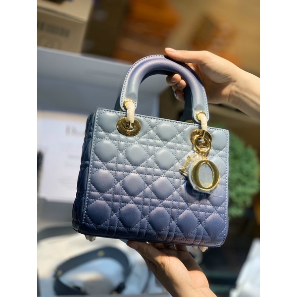 Túi Dior Lady hồng loang 5ô fullbox đẹp mê-phukien.changshouse