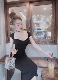 Váy body len tăm siêu tôn dáng