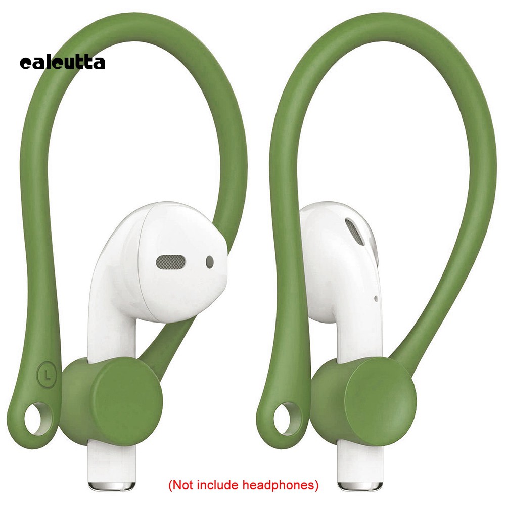 Set 2 Tai Nghe Bluetooth Mini Đeo Vành Tai Chống Thất Lạc Cho Air-Pods 1 2