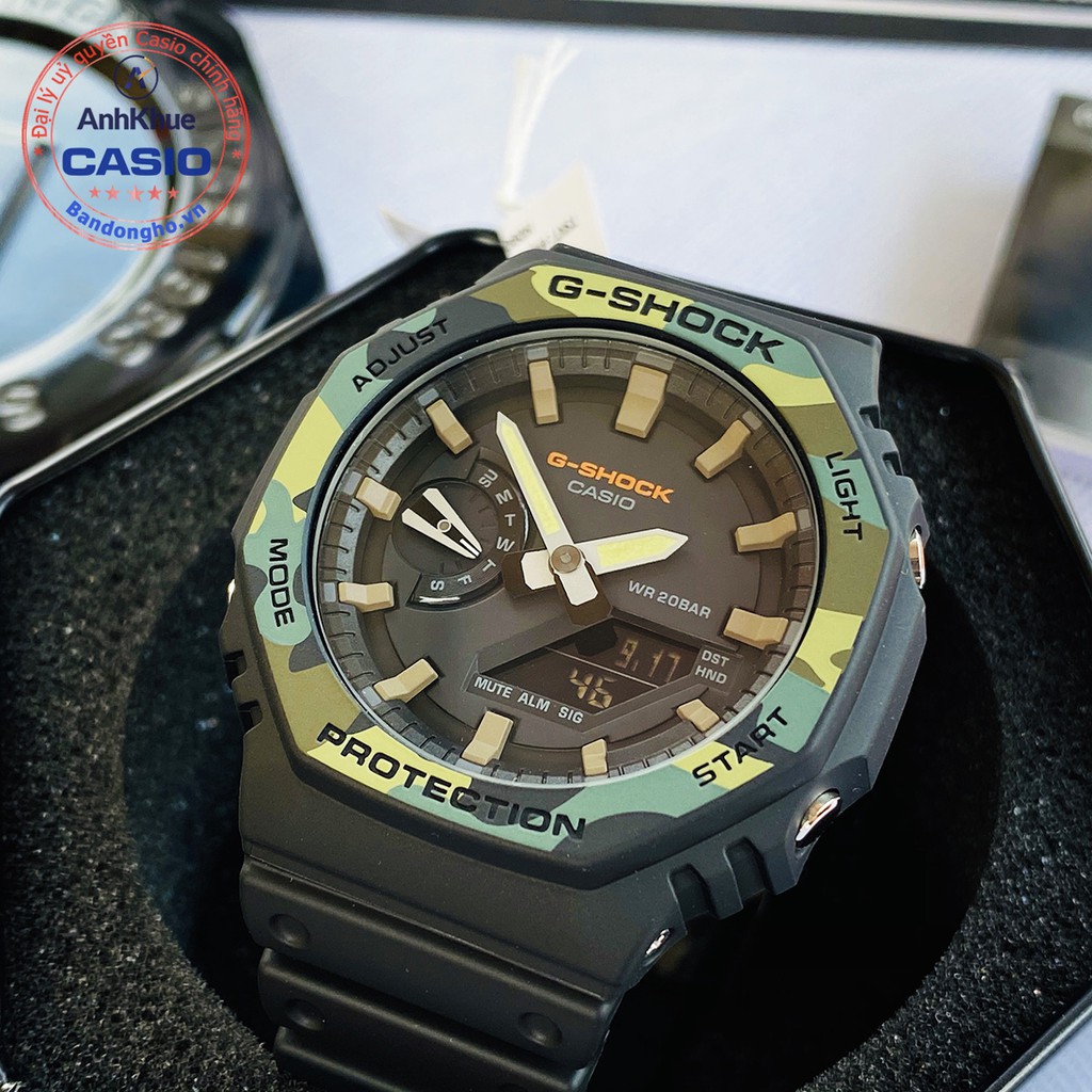 Đồng hồ nam Casio GA-2100SU-1ADR GA-2110SU-3ADR ❤️ ⌚𝐂𝐀𝐒𝐈𝐎 ❤️ đồng hồ casio G-SHOCK chính hãng Anh Khuê GA-2100