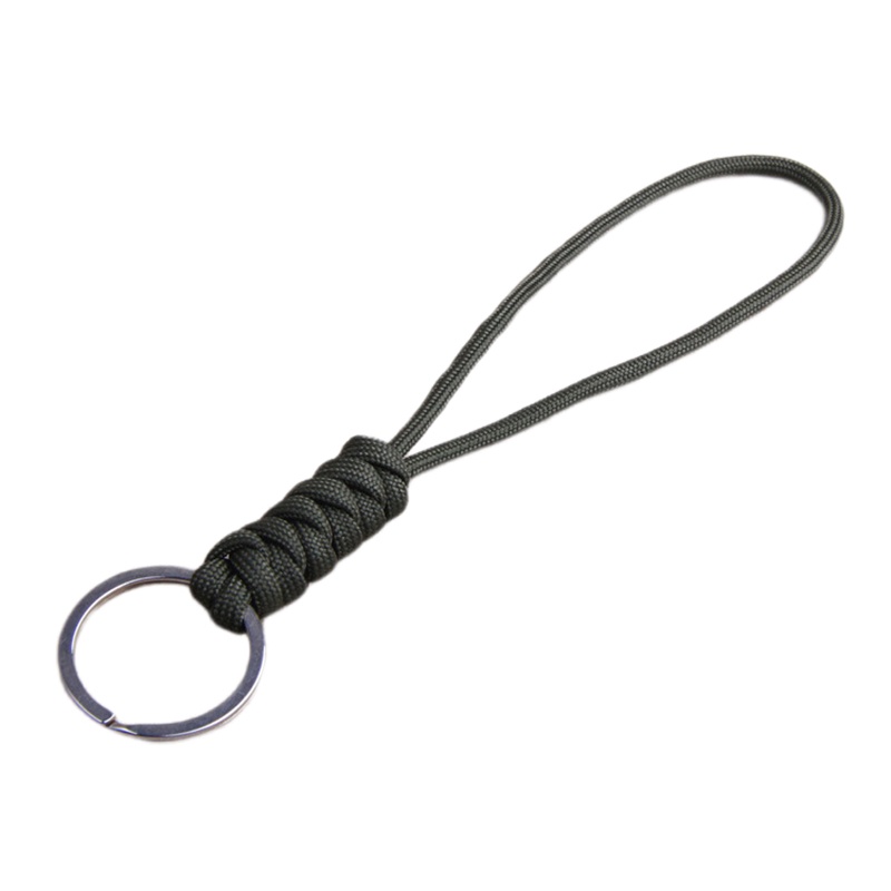 Vòng Đeo Tay Sinh Tồn Dây Bện Có Móc Khóa Chống Thất Lạc