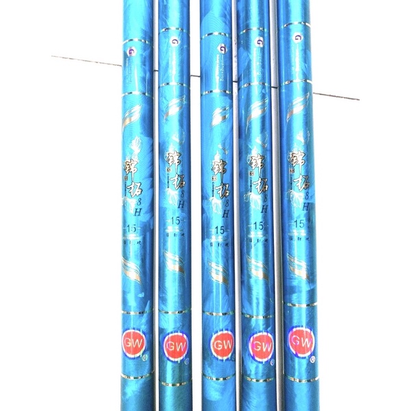 cần câu tay GW 8H màu xanh ngọc đủ size siêu bền