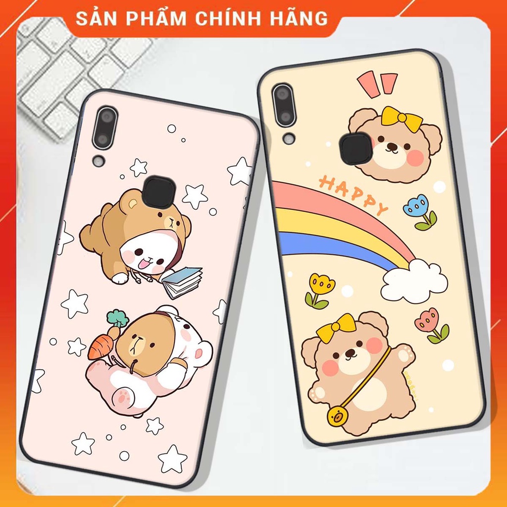 Ốp lưng Vivo Y91 / Y93 / Y95 in hình Gấu xinh xắn, Bò sữa đáng yêu,  ĐẸP -  RẺ - XINH - ĐỘC ĐÁO