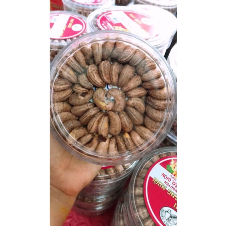 1KG Hạt điều nguyên hạt rang muối xếp hoa ĐĂK LĂK loại 1 thơm ngon giòn