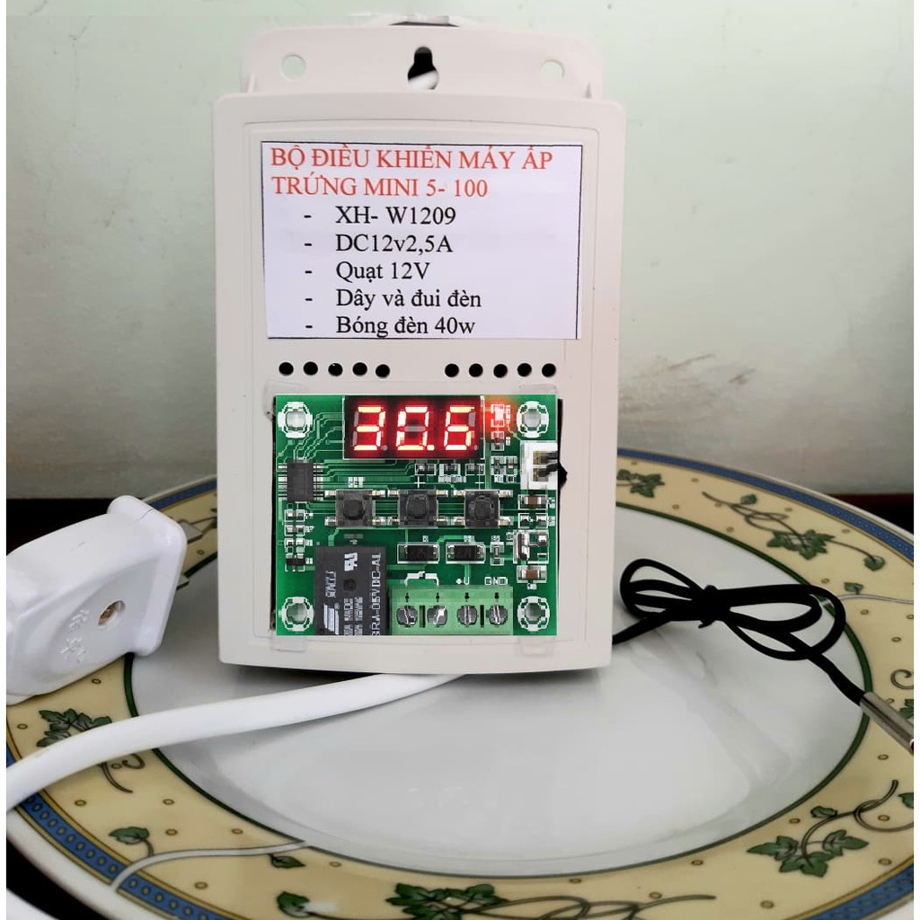 Máy ấp trứng tự làm tại nhà - combo 5 món