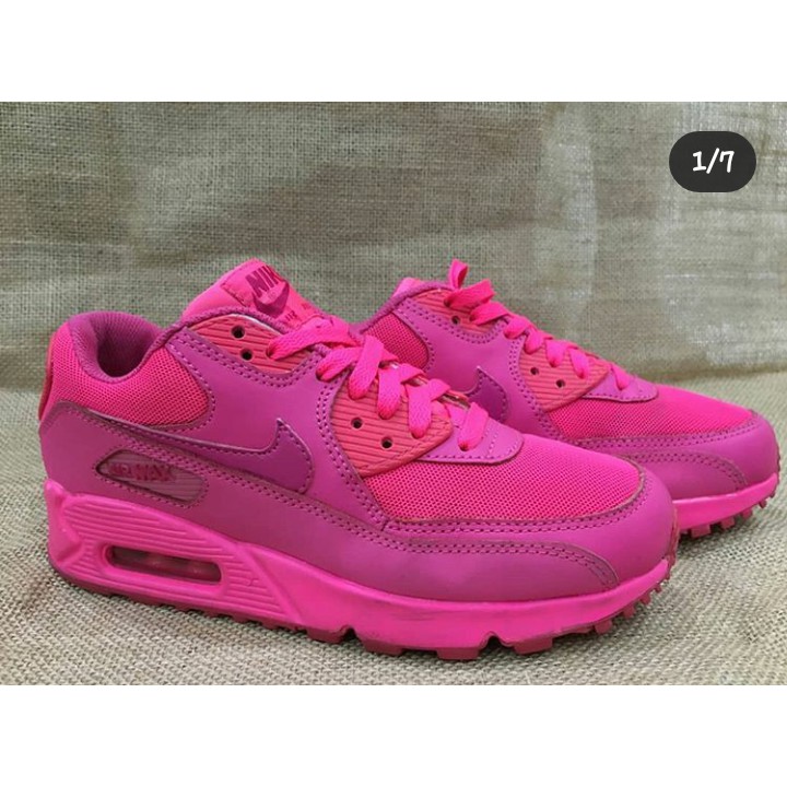 Giày Nike Air Max full hồng (2hand)