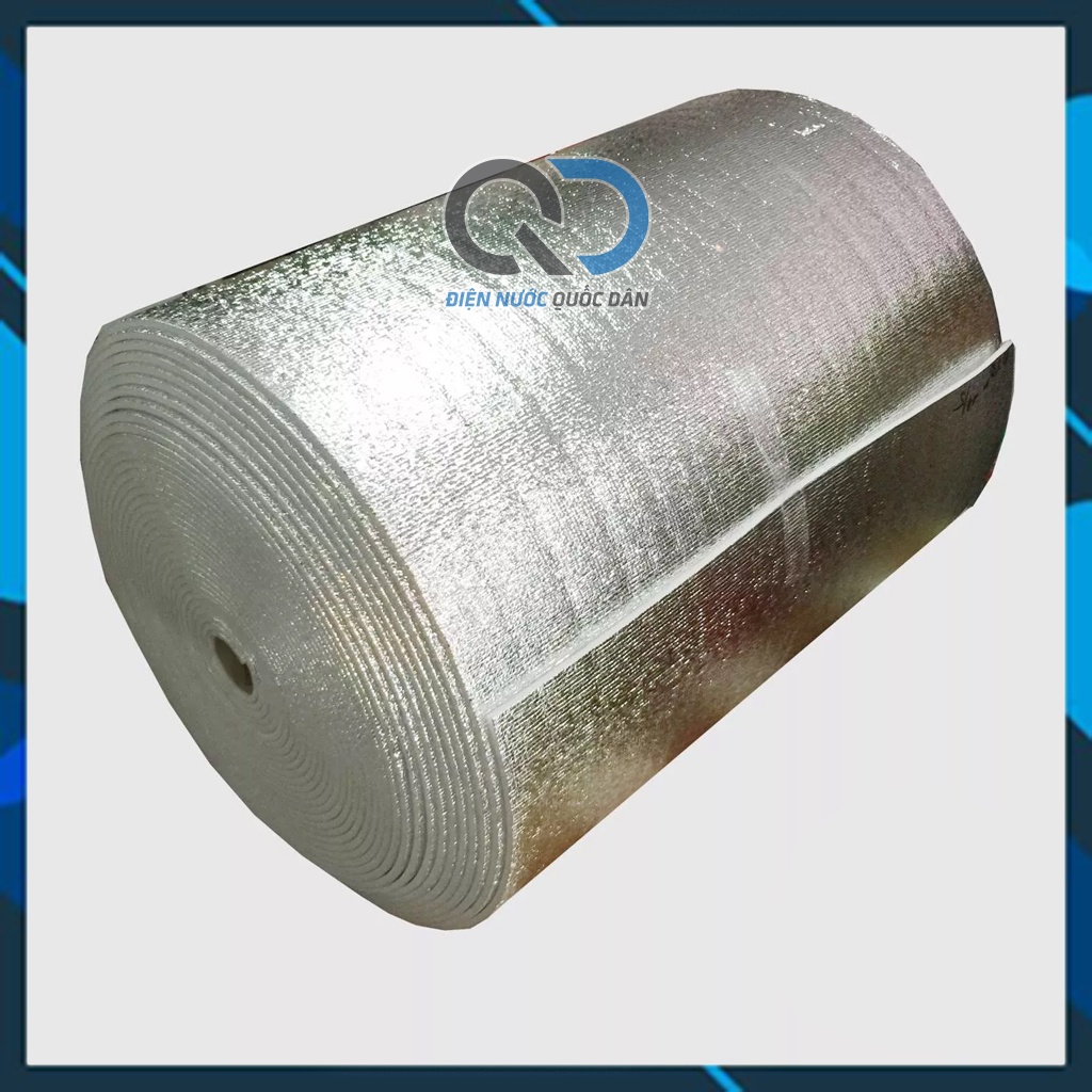 Xốp bạc cách nhiệt, xốp chống nóng, chống thấm - bán theo nguyên 1 cuộn lớn