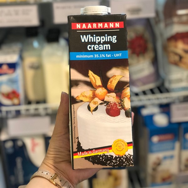 Kem sữa Whipping Cream Naarmann (1 lít)