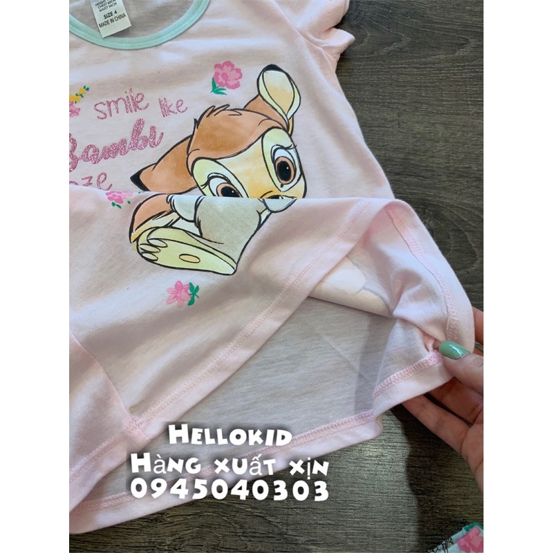 bộ cotton nai bambi