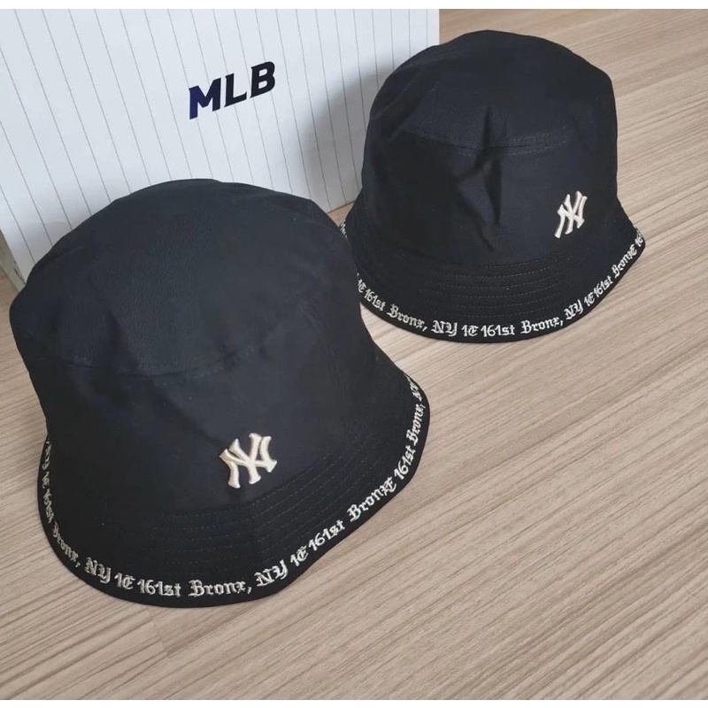 (HÀNG XUẤT XỊN) Mũ / nón bucket N12 NEW/YORK BUCKET HAT BLACK Made in Viet/nam full tem tag One size