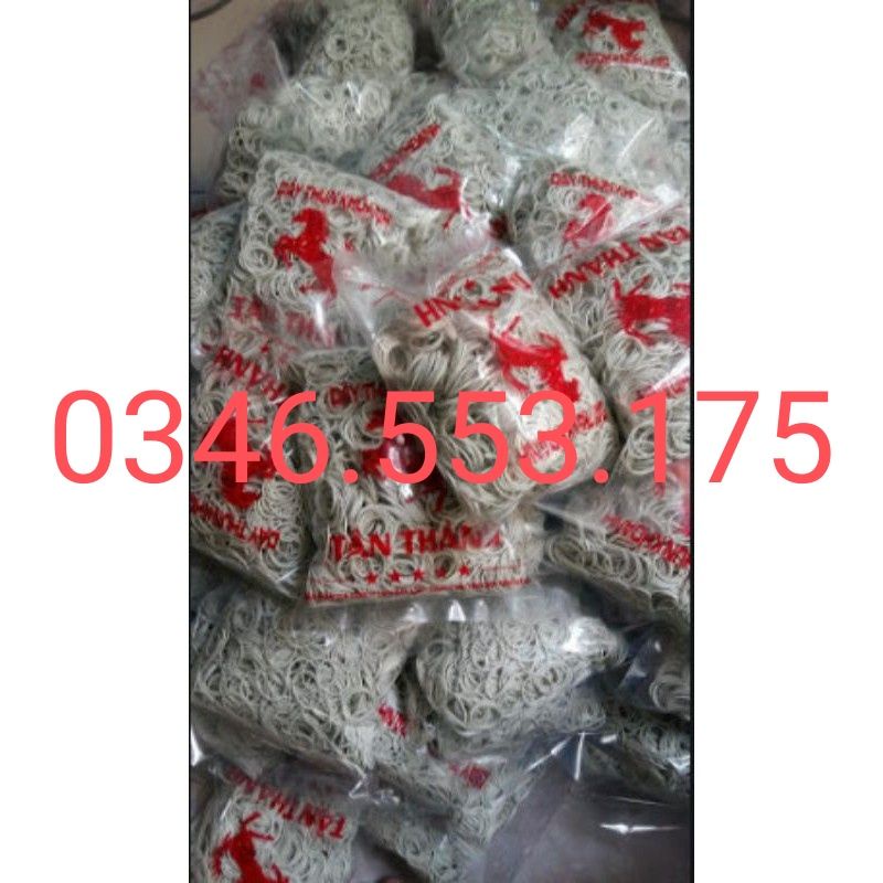 Dây thun trắng sữa bịch 1kg đủ size - Hàng có sẵn 100%