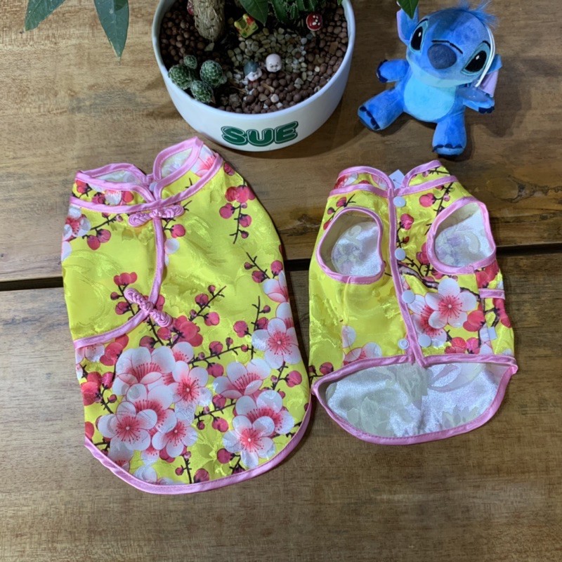 Sườn xám Trung hoa cho chó mèo