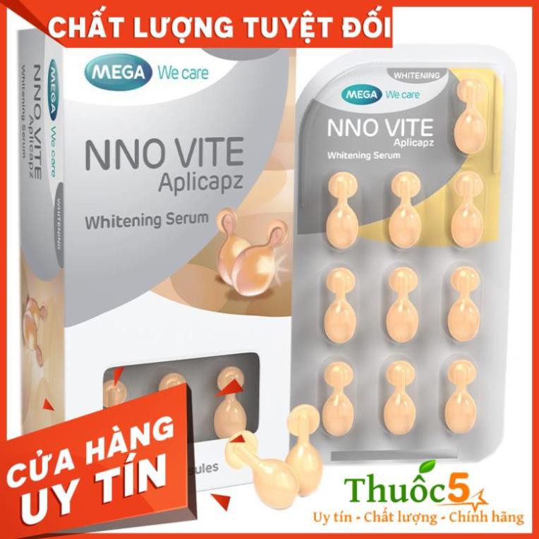 NNO Vite dưỡng trắng da hiệu quả Hộp 1 lọ 30 viên