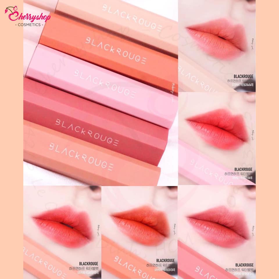 Son Black Rouge Half N Half Water Velvet | BigBuy360 - bigbuy360.vn