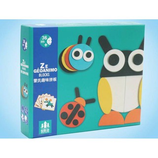 Bộ Xếp Hình Ze Geoanimo Blocks