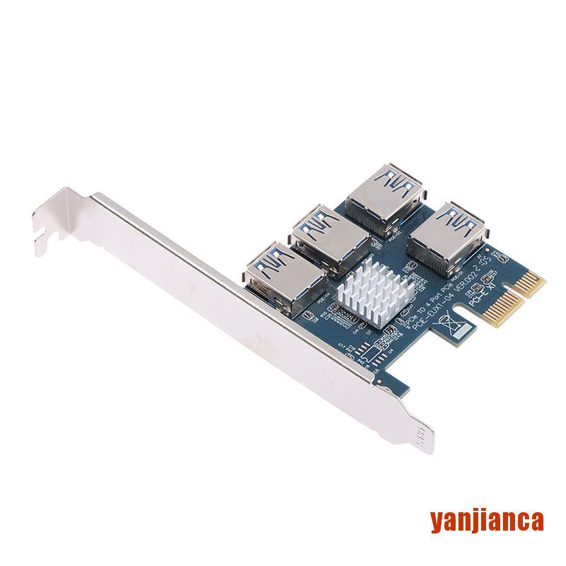 Bảng Mạch Pci-E 1 / 4 Pci-Express Slot 1x Sang 16x Usb 3.0 Chuyên Dụng Cho Xe Hơi | BigBuy360 - bigbuy360.vn
