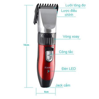 [BÁN CHẠY] Tông Đơ Cắt Tóc Mini Kemei KM730 _(CÓ BẢO HÀNH)