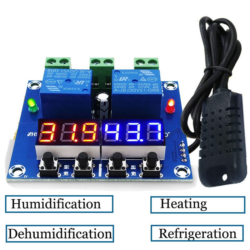 Mô Đun Kiểm Soát Nhiệt Độ XH-M452 LED DC 12V