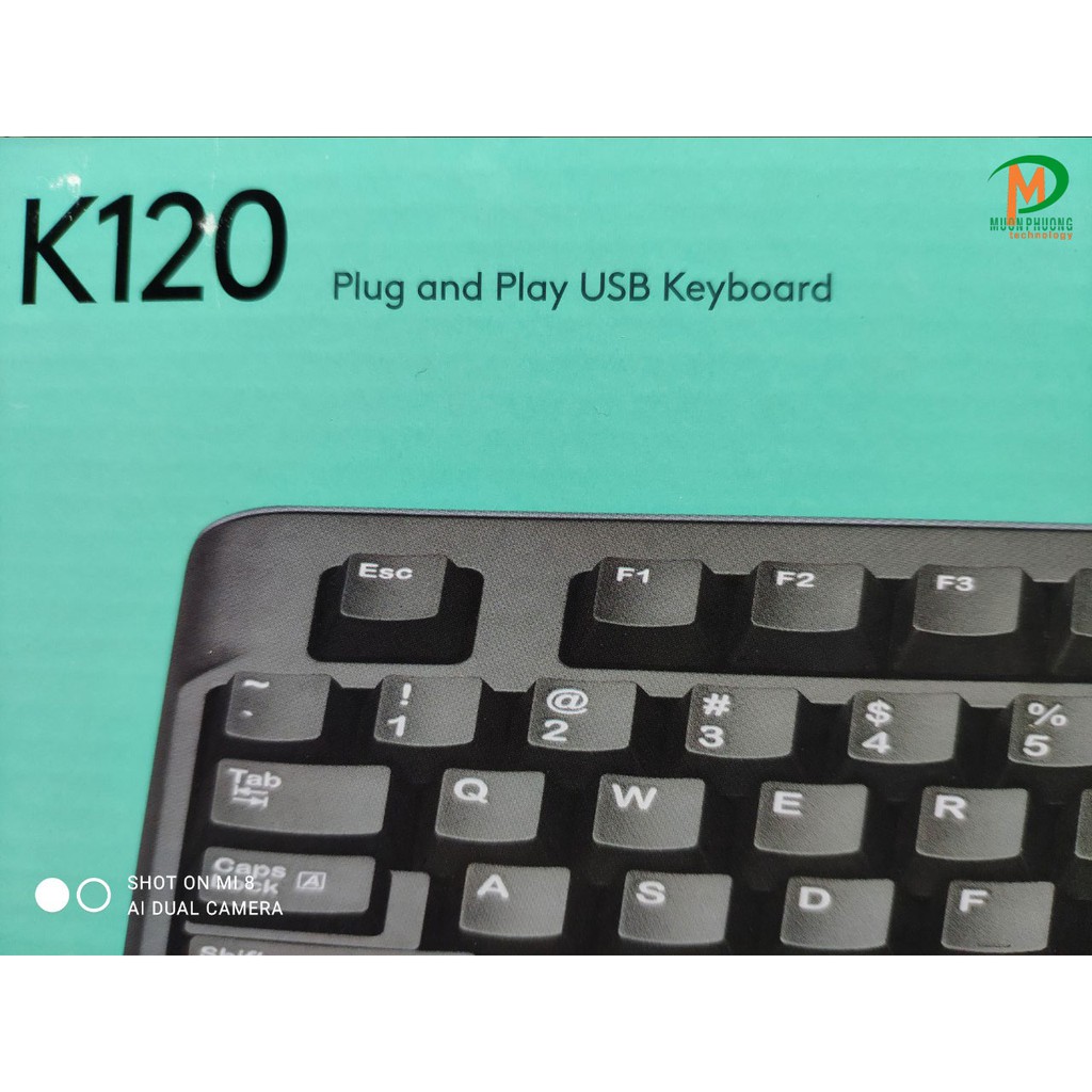 Bàn phím có dây Logitech K120