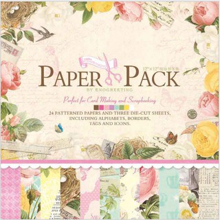 Paper Pack 12x12inch MS24 - Vật liệu làm Scrapbook