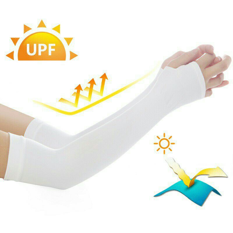 Găng Tay Chống Nắng Xỏ Ngón - Bao Tay Đi Nắng Siêu Mát Chống Tia UV SIÊU CO DÃN