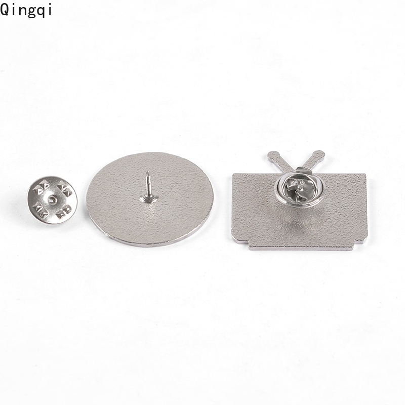 Ghim cài áo MISS ZOE/cổ áo/áo khoác denim tráng men hình TV cổ hoạt hình ngộ nghĩnh cho bạn bè