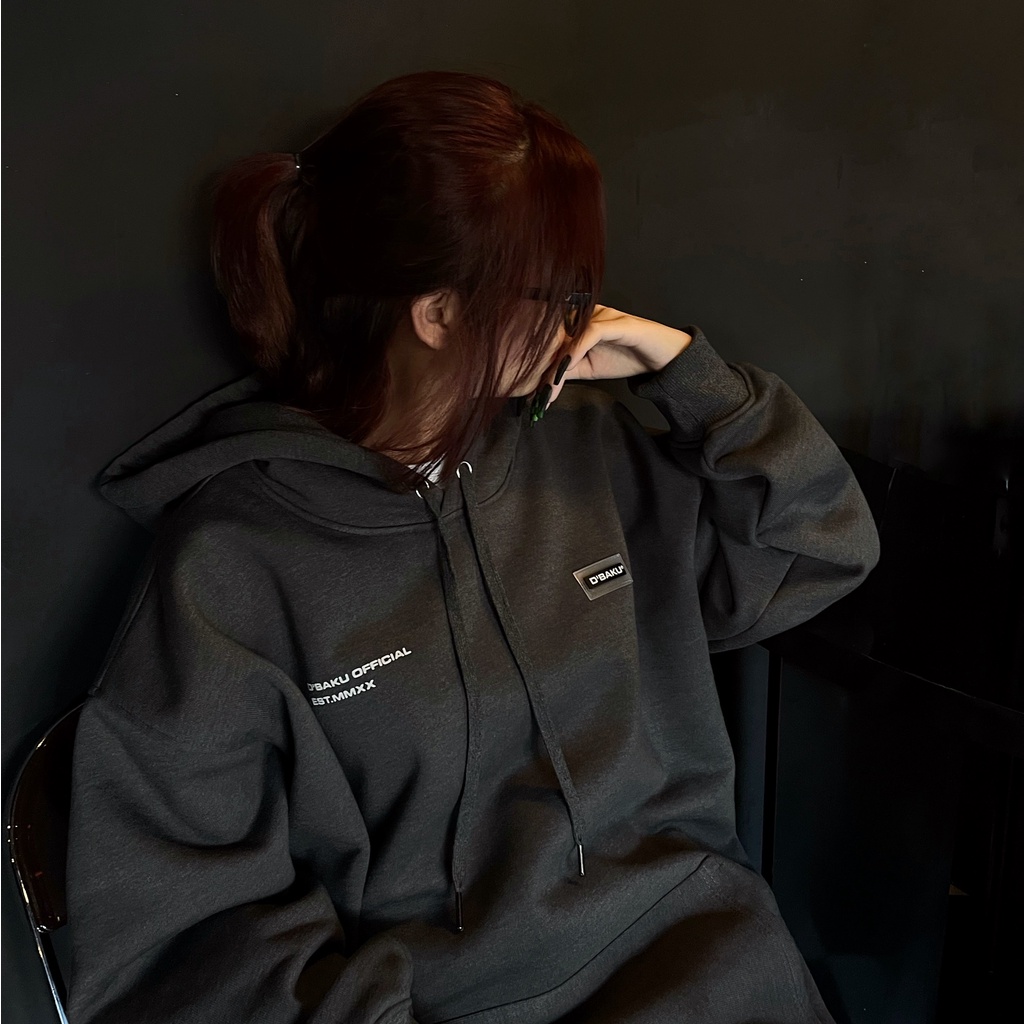 Áo khoác Hoodie nỉ bông D'BAKU OFFICIAL (Tặng kèm túi Tote)