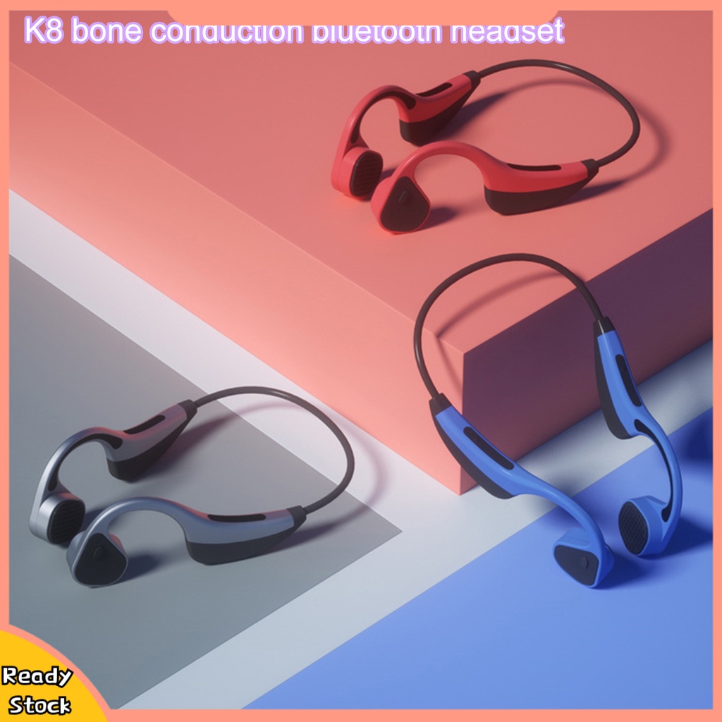 Tai nghe Bluetooth K8 IP67 ABS BT5.0 chống thấm nước có dây đeo cổ tiện dụng