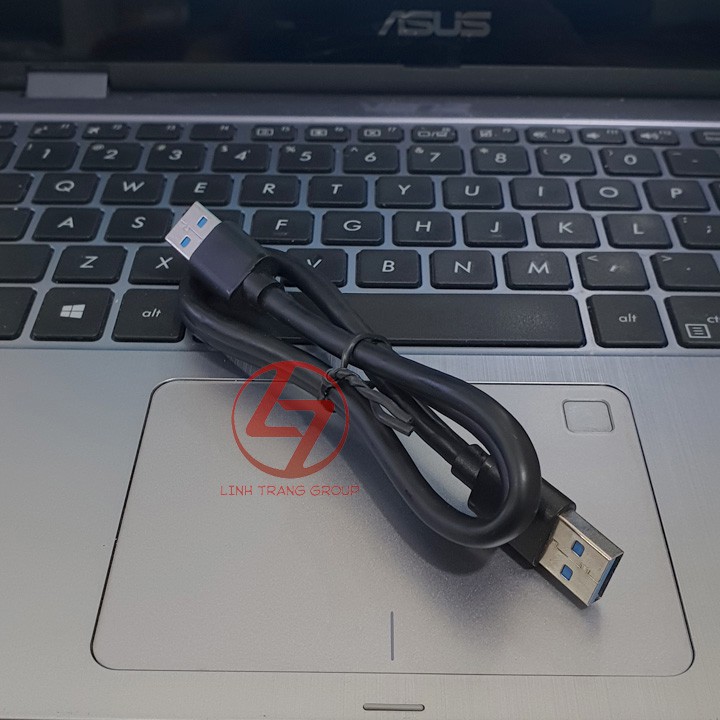 Cáp USB3.0 2 đầu dương type-A PK02