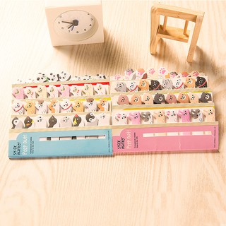 Giấy Note Đánh dấu trang hình thú ngang - Sticker