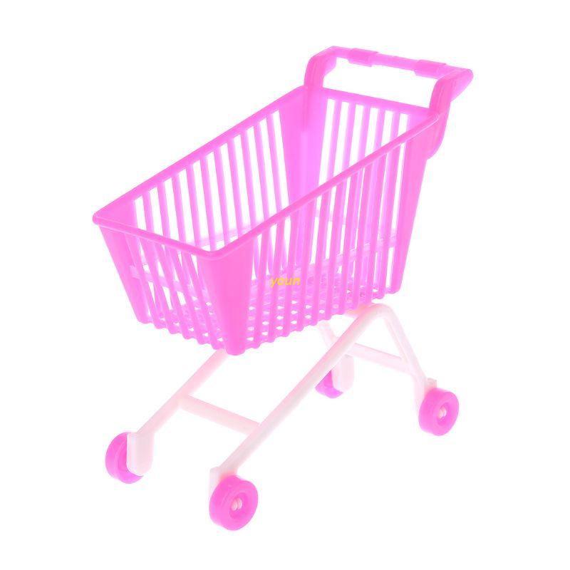 Xe đẩy siêu thị mini bằng nhựa dễ thương cho bé