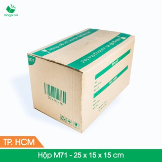 Thùng carton M71 25x15x15cm