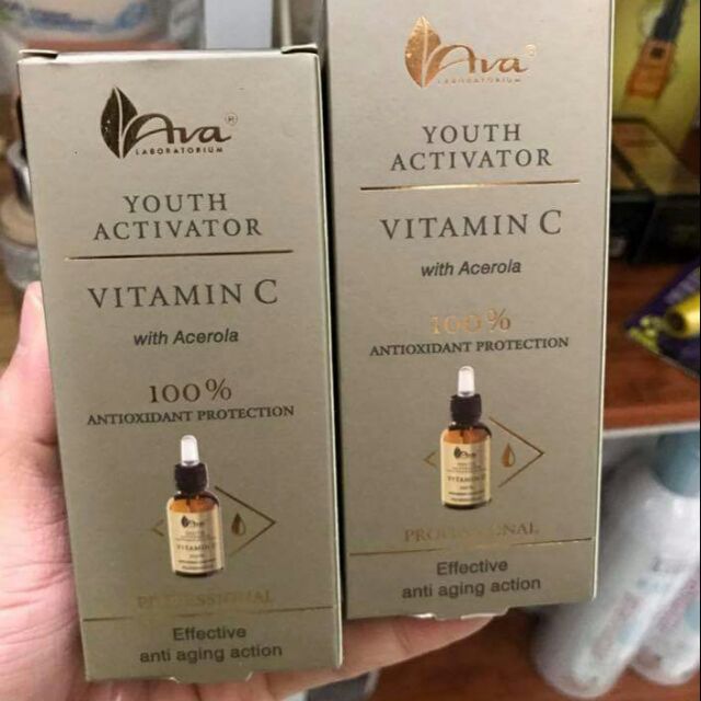 Serum vitamin C Ava Youth Activator