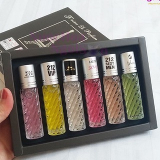 Nước Hoa Tháp 6 Chai  ,Tinh dầu thơm Dạng Lăn Thơm Cực Dai.