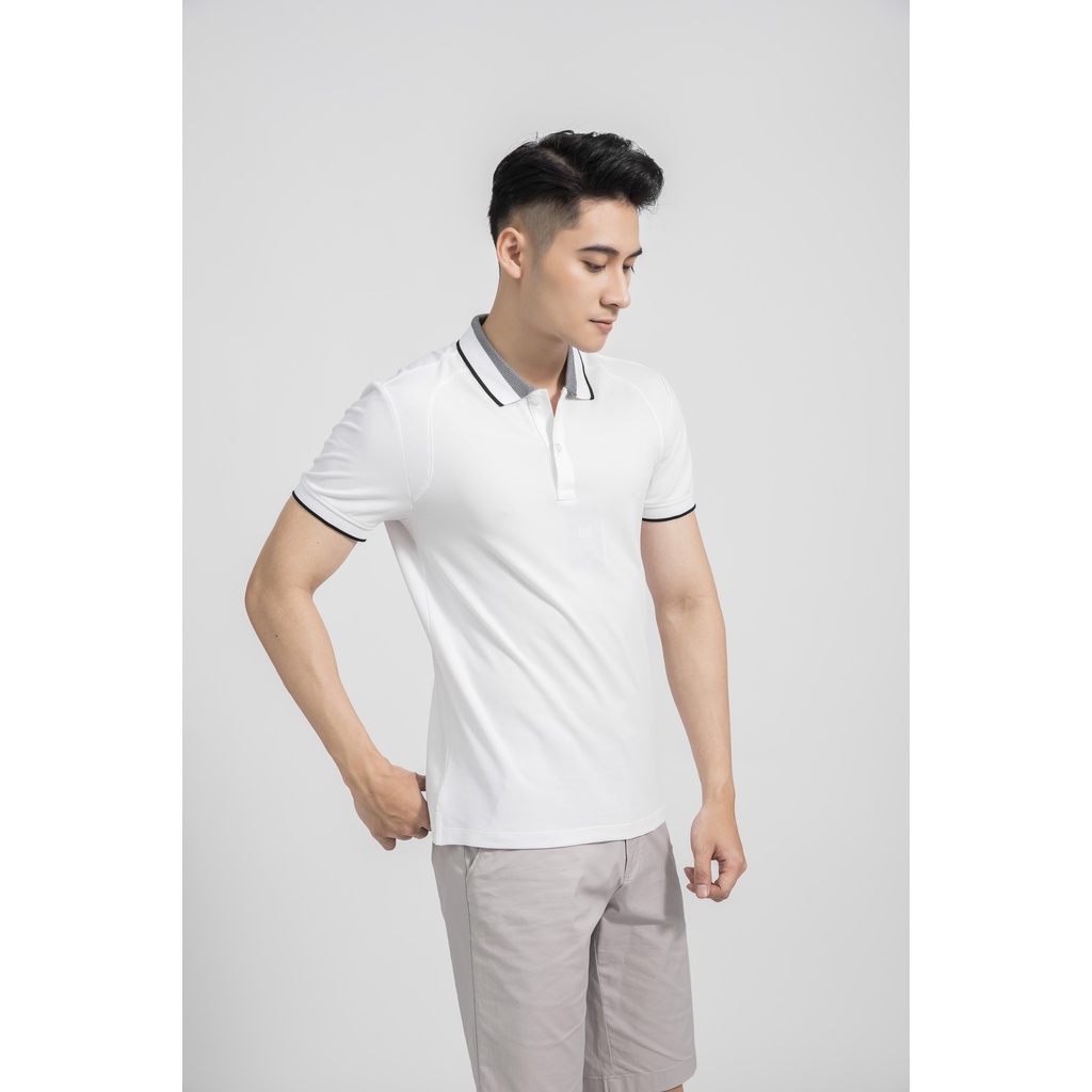 Áo polo nam ARISTINO-INSIDEMEN cotton mềm mát thấm hút mồ hôi, viền cổ khỏe khoắn, năng động - IPS002S1