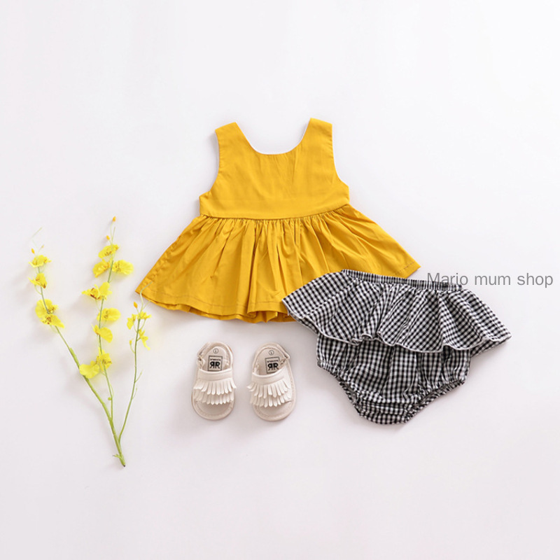 【MARIO SHOP】Baby Girl Floral Trousers Harem Lace Shorts Baby Big PP Pants Practice Pants Ruffled Baby Pants for Infant Quần