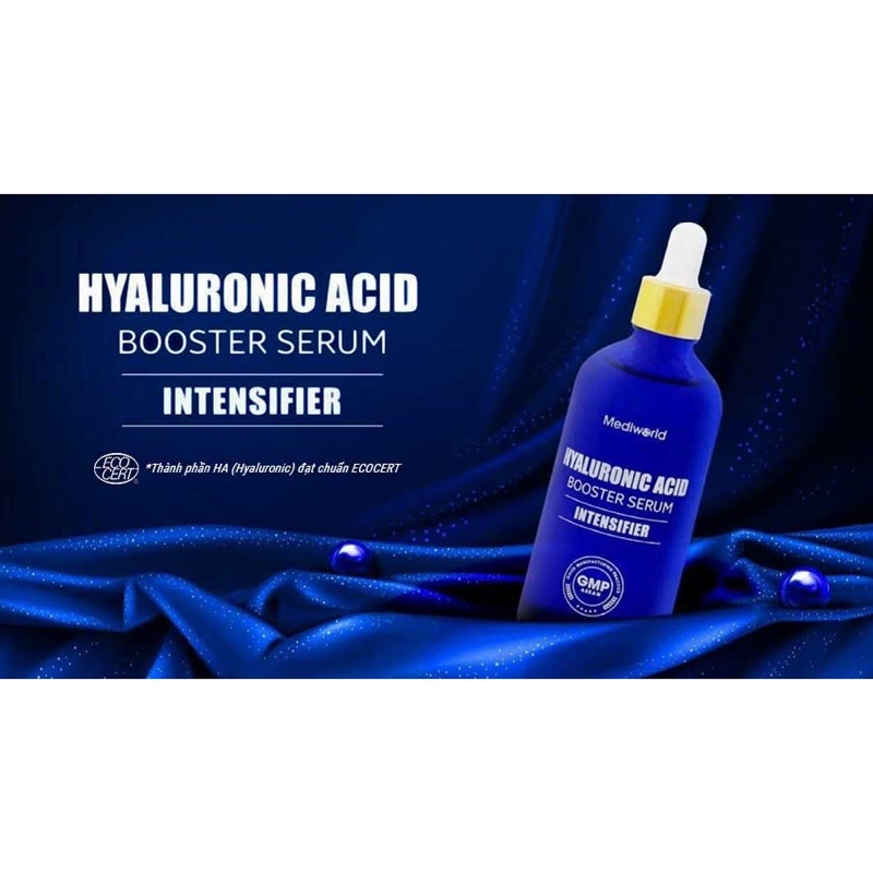 Serum HA cấp ẩm căng bóng da HYALURONIC ACID Booster 100ml Mediworld