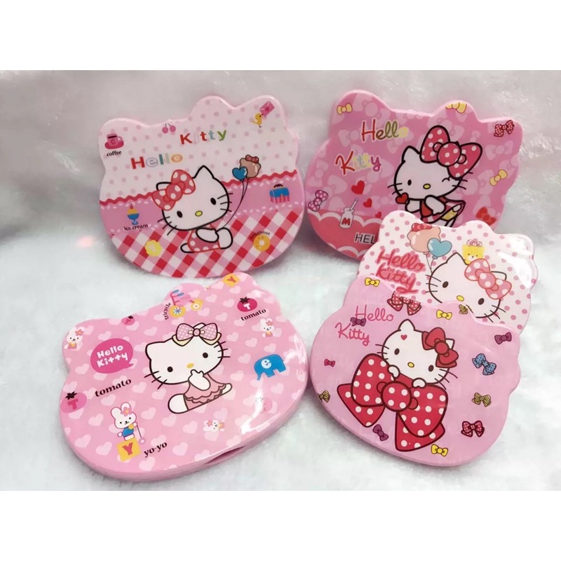 Gương trang điểm bỏ túi kèm lược Hello Kitty