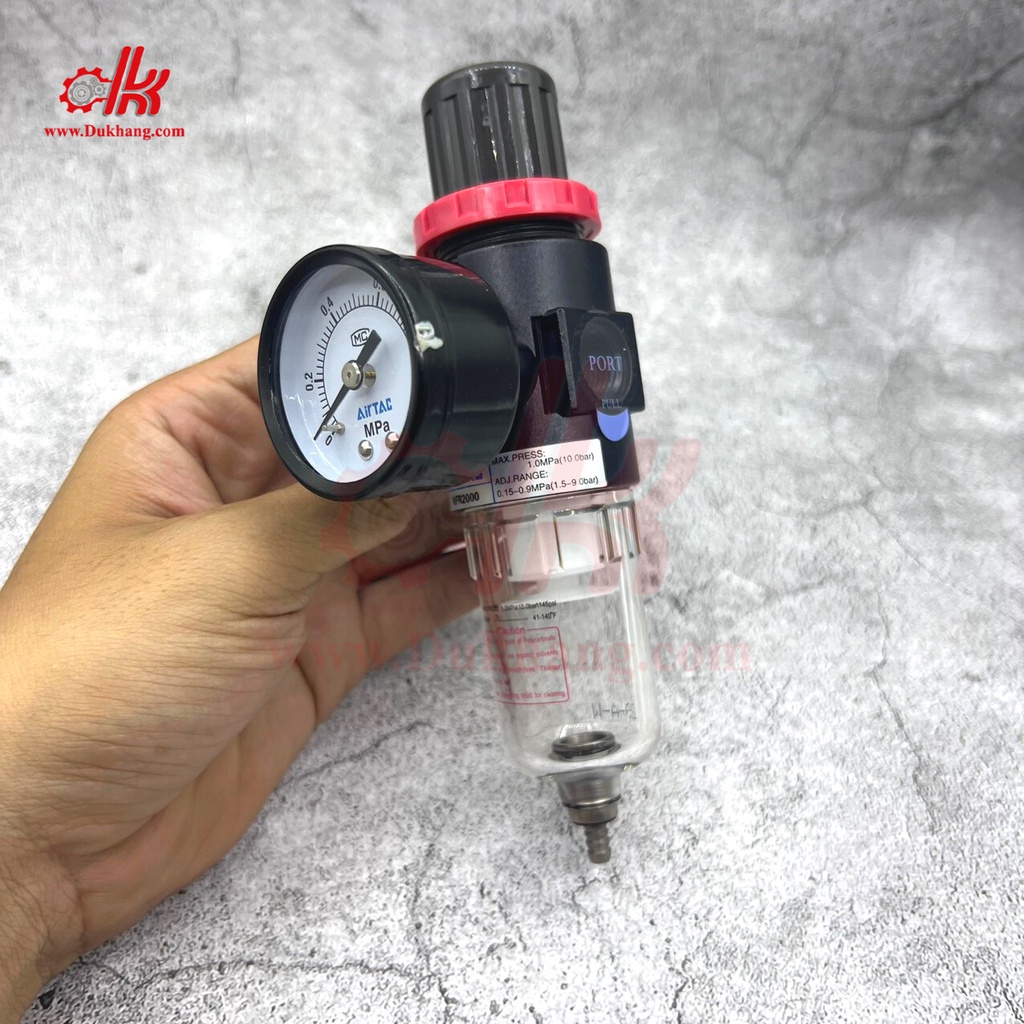Bộ lọc khí nén AIRTAC AFR2000 ren 13mm - Chính hãng Airtac