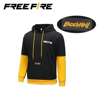 Áo sweater FreeFire 100% cotton nhân tạo màu đen và vàng M L XL XXL