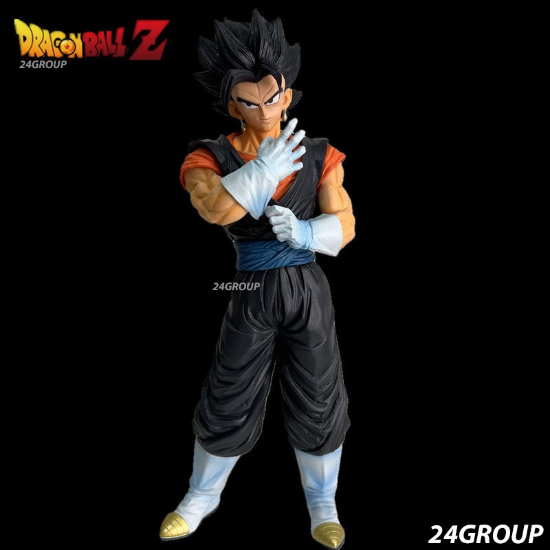 [ NHỰA ĐẶC 33CM ] Mô hình tượng đồ chơi Vegito black ssj2 blue 7 viên ngọc rồng Vegetto super saiyan figure dragon ball