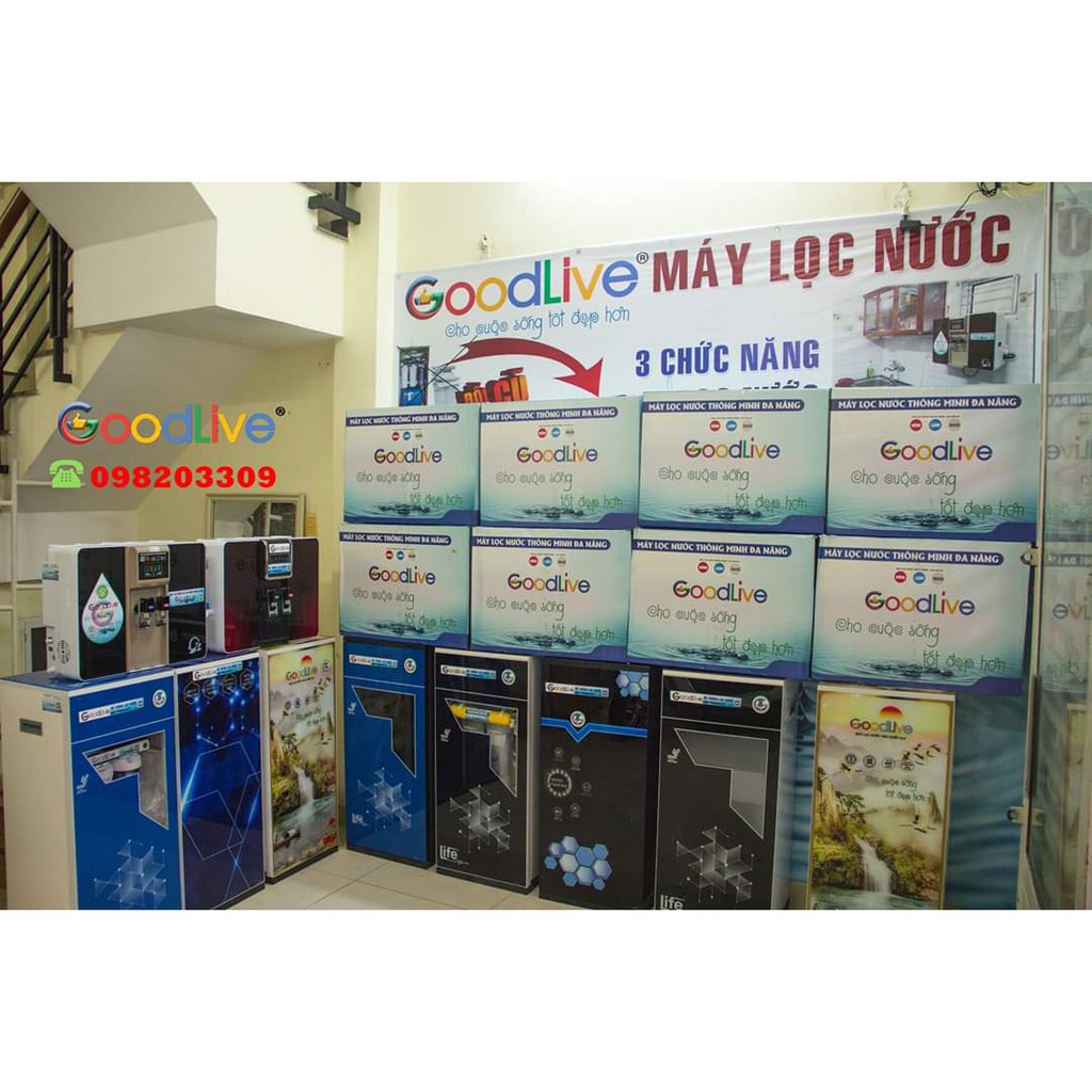 Máy lọc nước GoodLive tiêu chuẩn GL109 kèm tủ