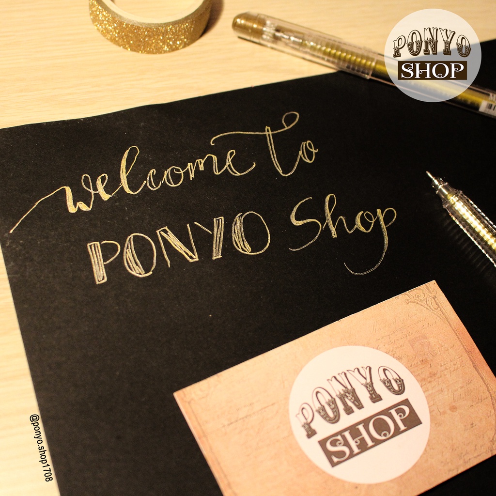 Bút nhũ màu đồng trang trí Scrapbook - Dongapen