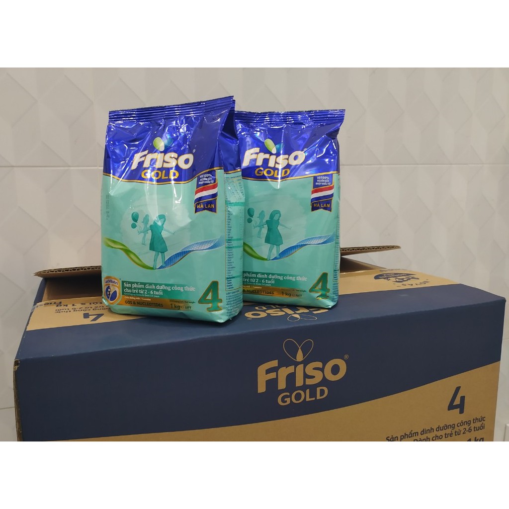 Date mới  FRISO GOLD 4 TÚI 1KG CẢI TIẾN NHẬP KHẨU HÀ LAN
