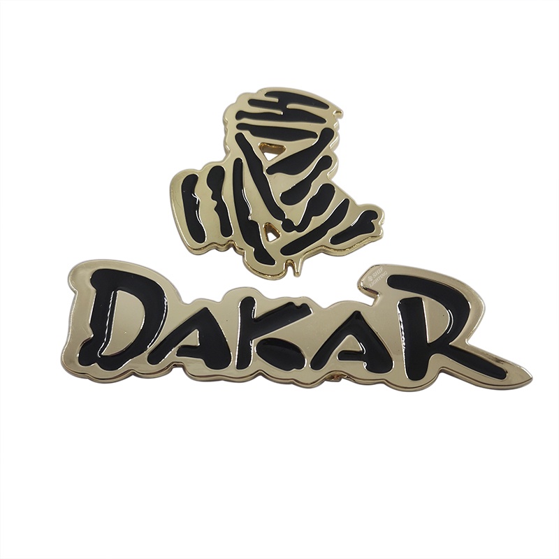 1 X Miếng Dán Kim Loại In Logo Dakar Rally Cho Xe Hơi Xe Jeep Xe Tải