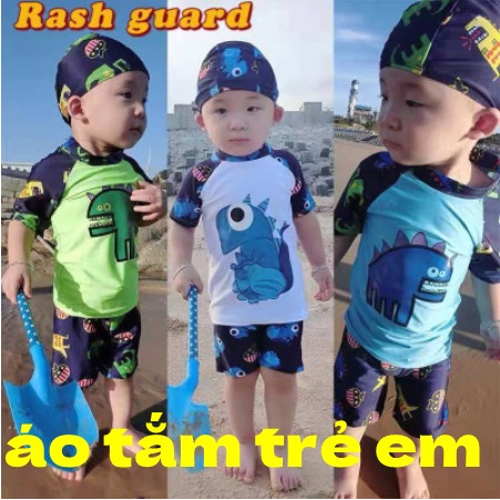 Bé trai Bộ đồ bơi Trẻ em Áo tắm Khủng long tách áo tắm